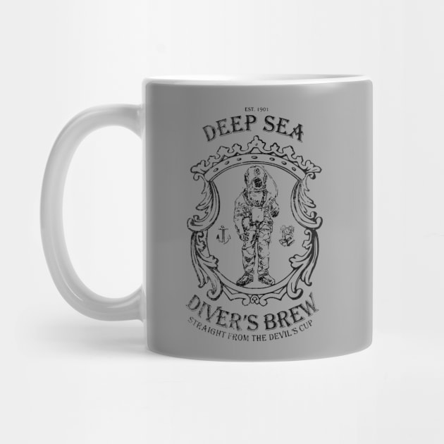 Deep Sea Diver's Brew Est.1901 (distressed) by TCP